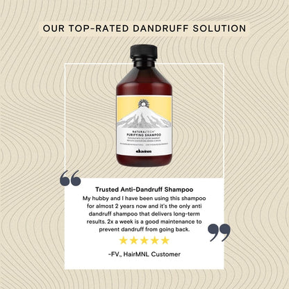 Davines Purifying Shampoo: For Oily or Dry Dandruff